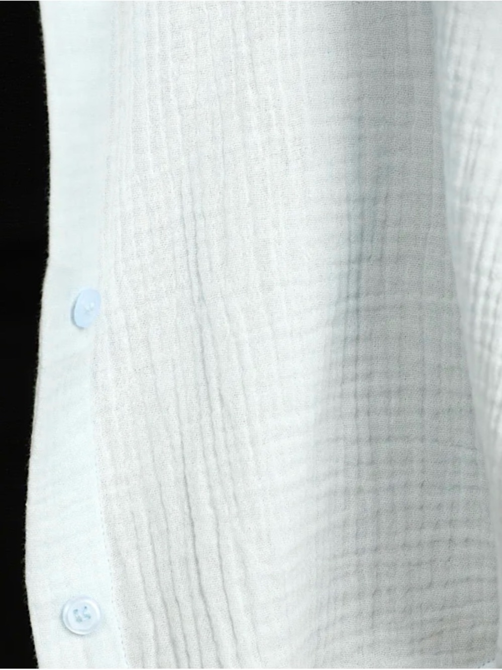 Lulu's Light Blue Oversized Button-Front Jacket - Picture 4 of 4